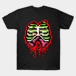 Zombie Pixel Guts T-Shirt